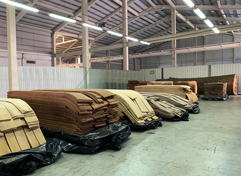 wood veneer applied materials